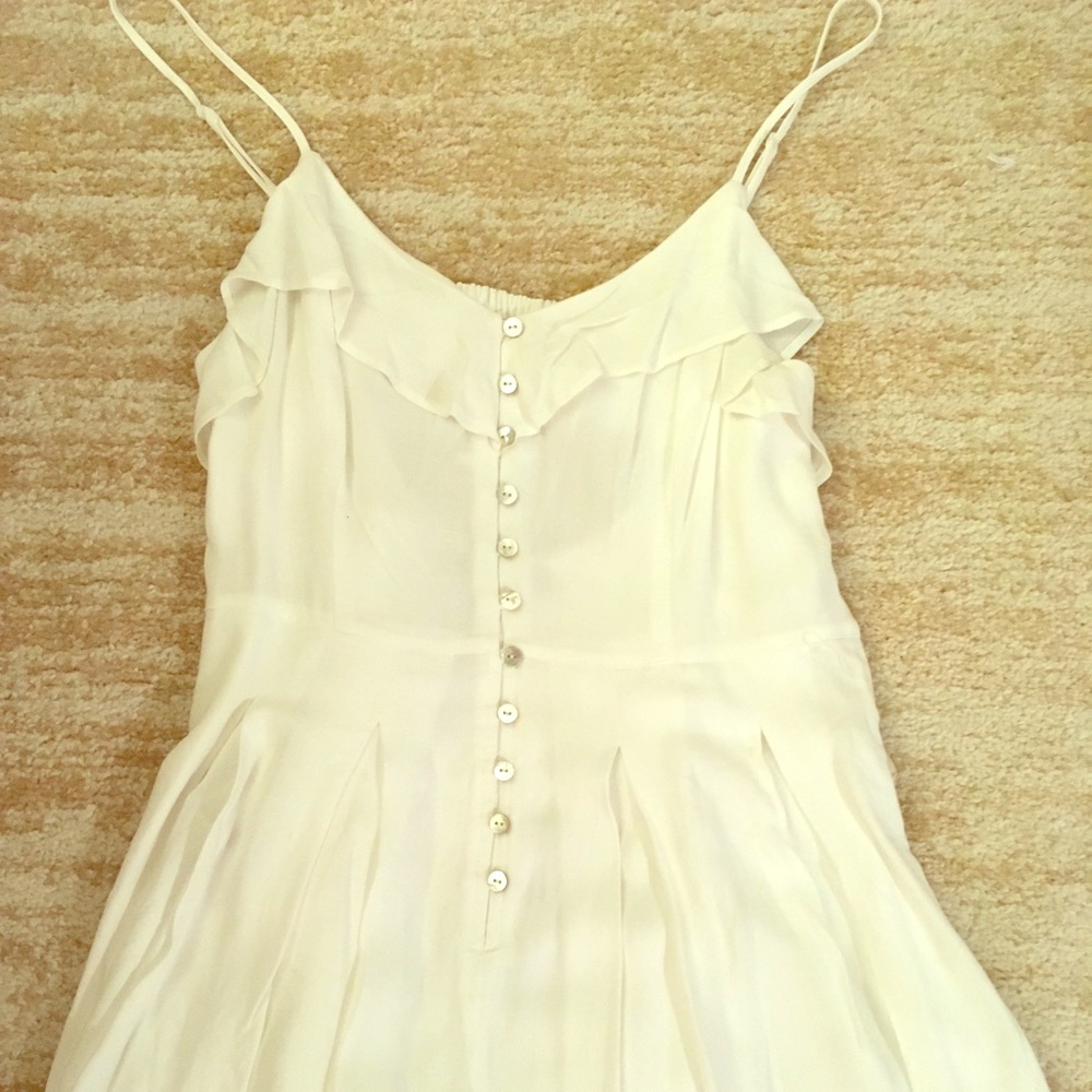 COPY - Flowy white romper.